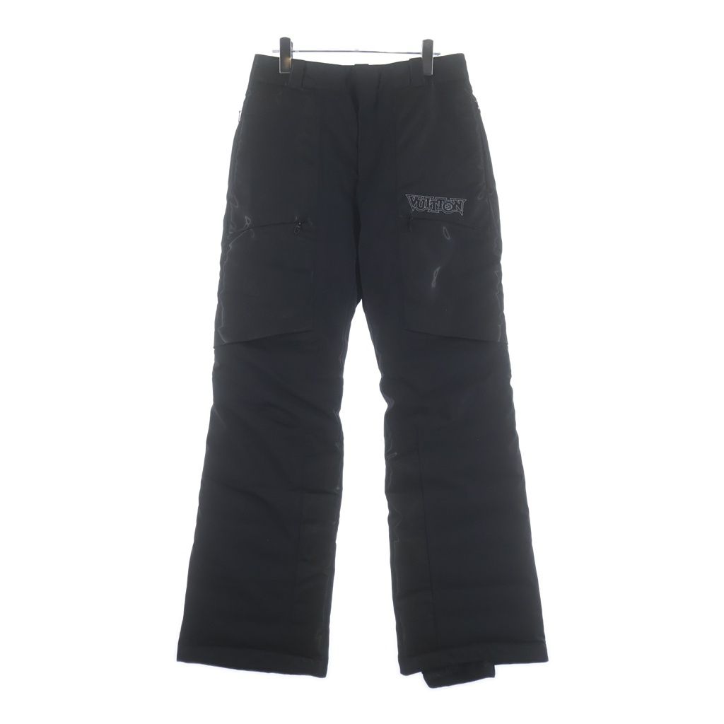 Louis Vuitton Down Ski Pants Logo Embroidery Black