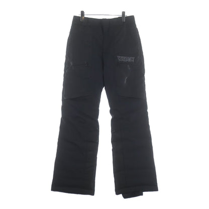 Louis Vuitton Down Ski Pants Logo Embroidery Black