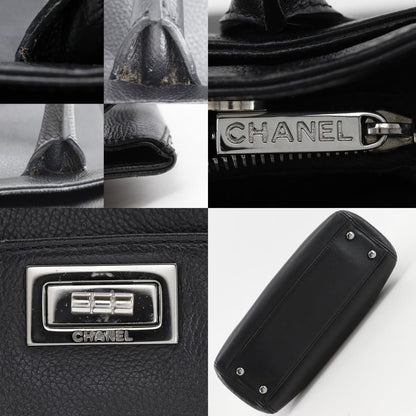 Chanel Executive Tote 2.55 Caviar Leather Black — view 9