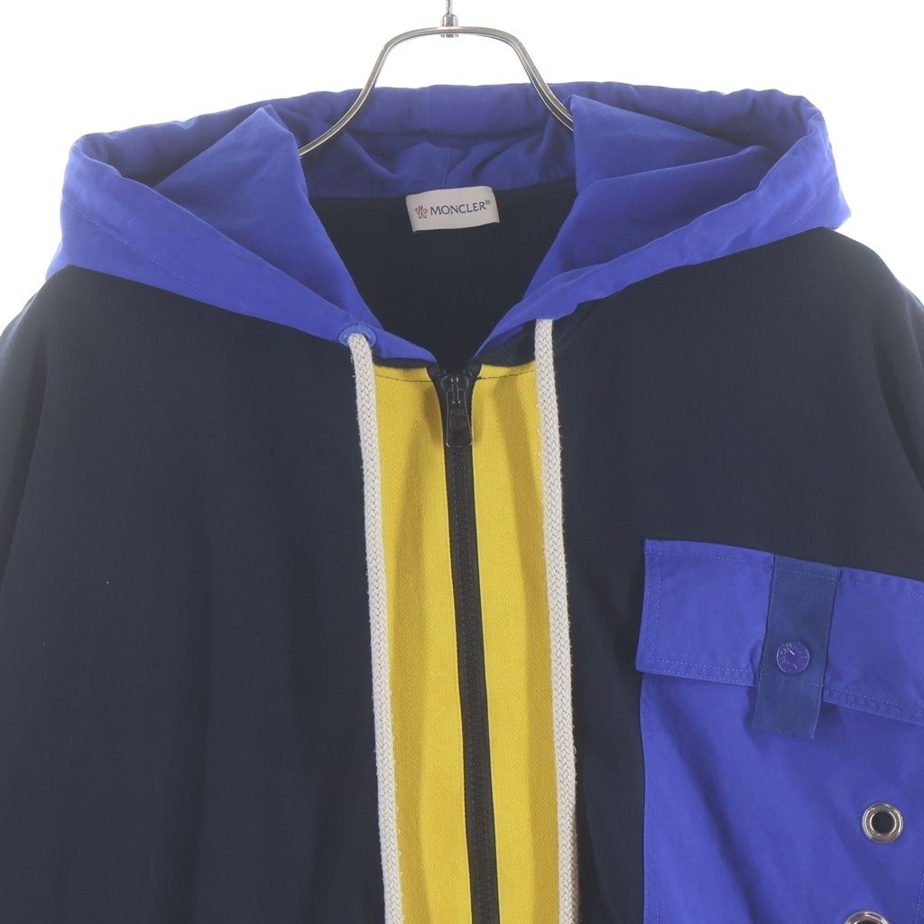 Moncler Genius JD Anderson Fell Puff Det Sweatshirt Shirt Flap Pocket Hoodie — view 3