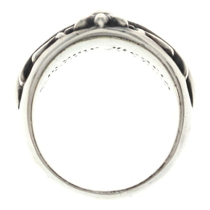 Chrome Hearts Flrl Crs Floral Cross Ring Silver — view 6
