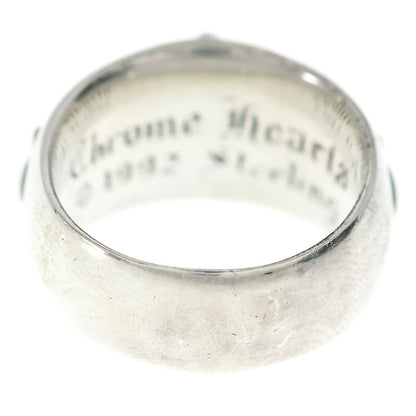 Chrome Hearts Flrl Crs Floral Cross Ring Silver — view 2