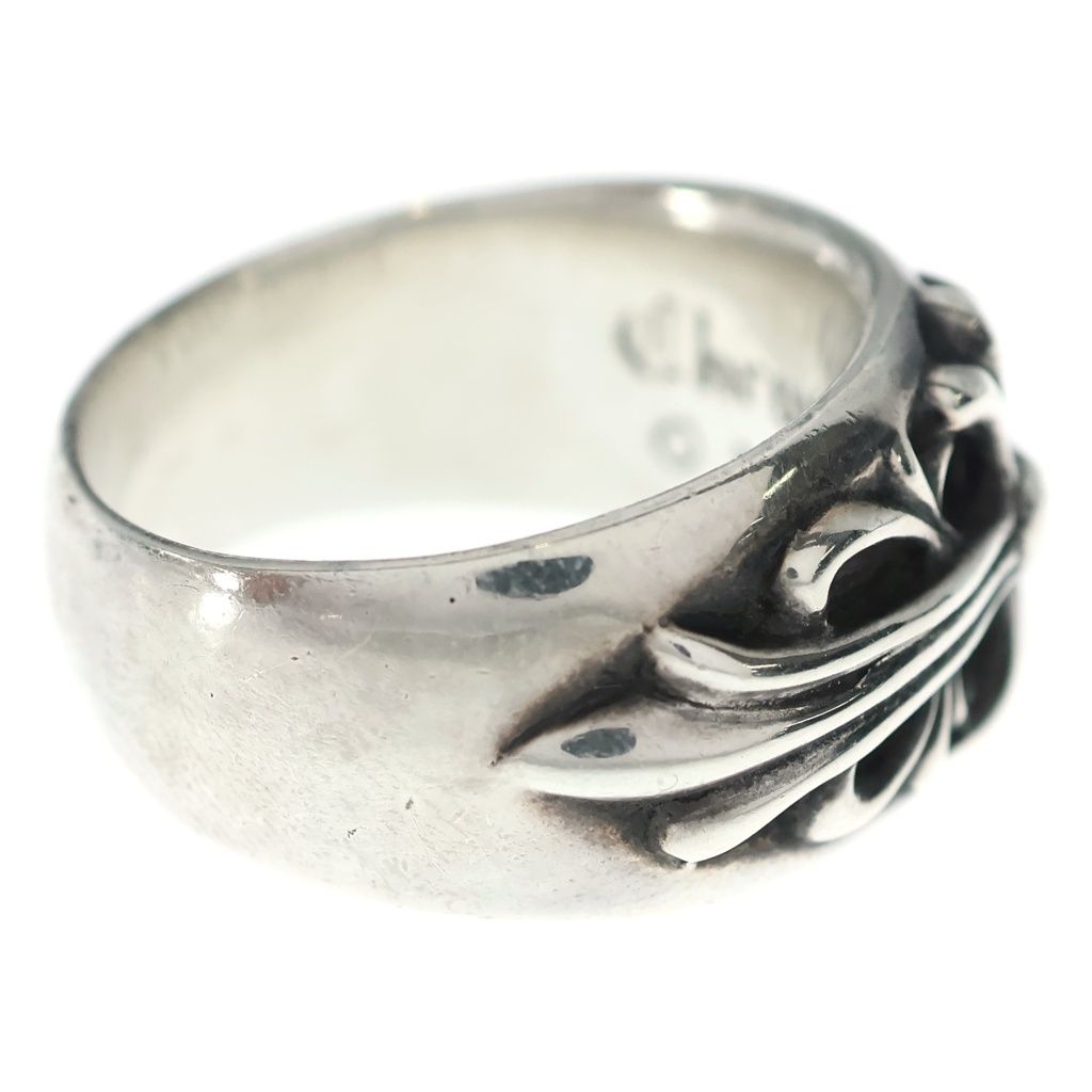 Chrome Hearts Flrl Crs Floral Cross Ring Silver — view 3