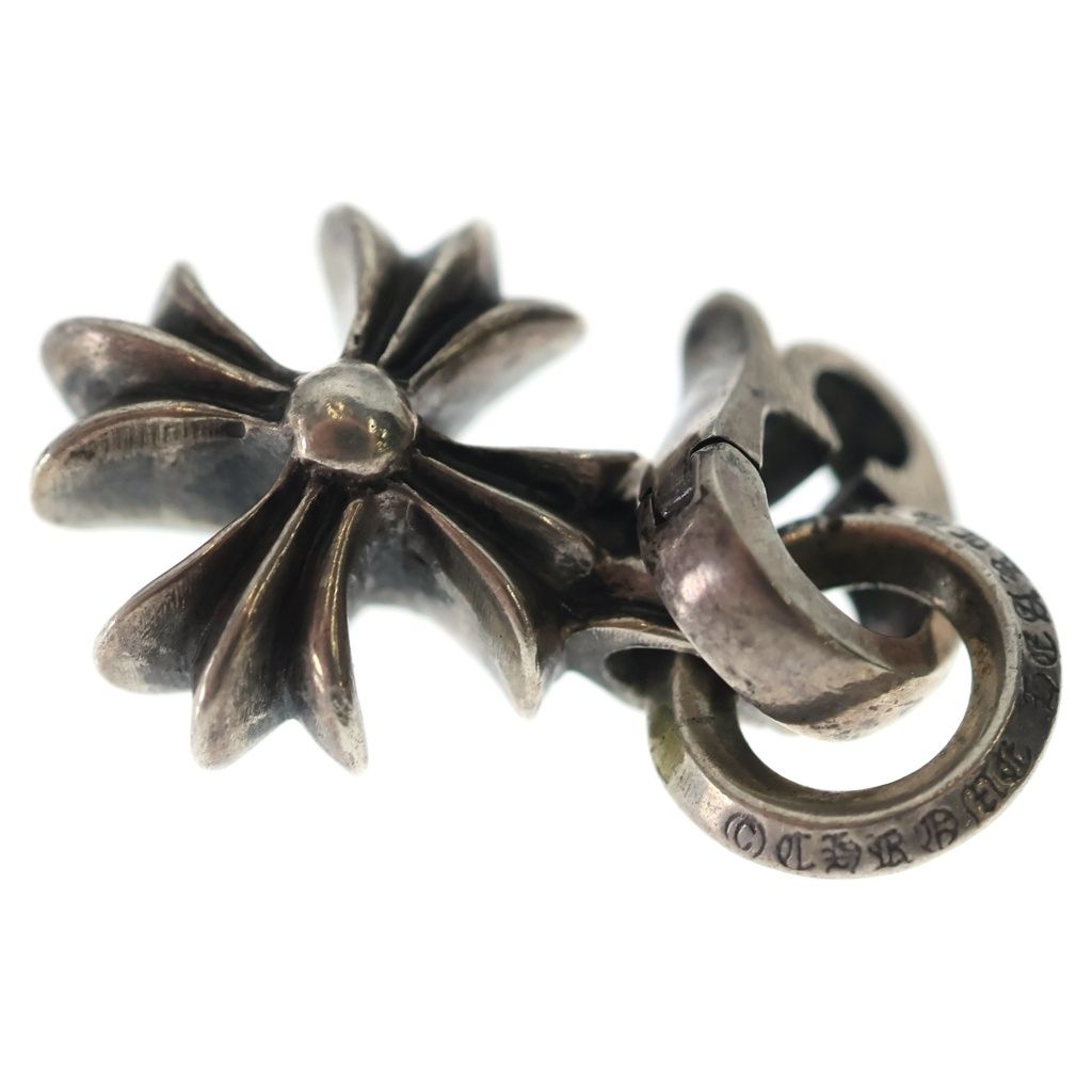 Chrome Hearts Charm CH Plus Necklace Top Silver — view 5