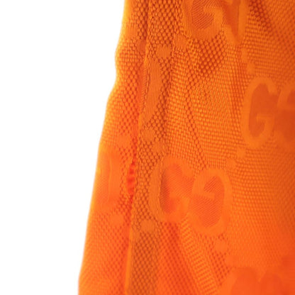 Gucci Off the Grid Sports Long Pants Off the GG All Over Pattern Nylon Orange — view 7