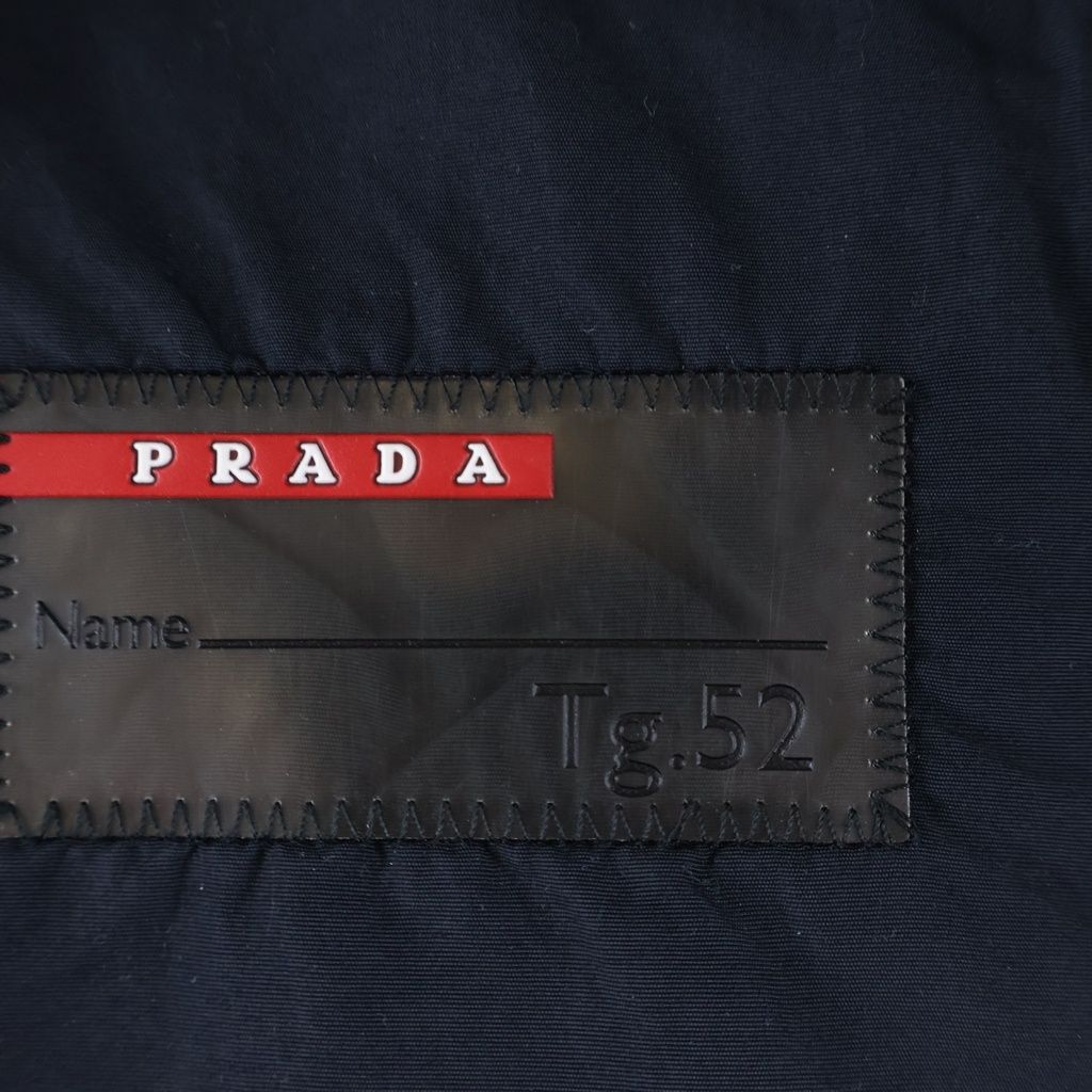 Prada Sport Nylon Jacket Cut Replacement Black — view 6