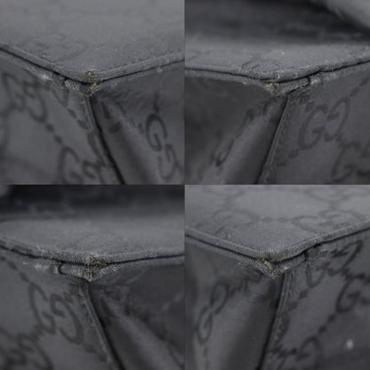 Gucci GG Nylon Canvas Black Tote — view 4