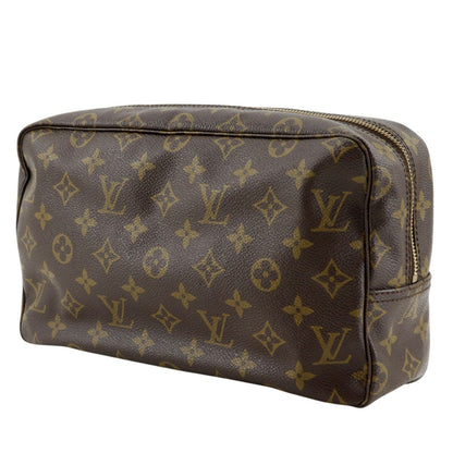 Louis Vuitton Trousse Toilette 28 Vintage Monogram Canvas Brown — view 2