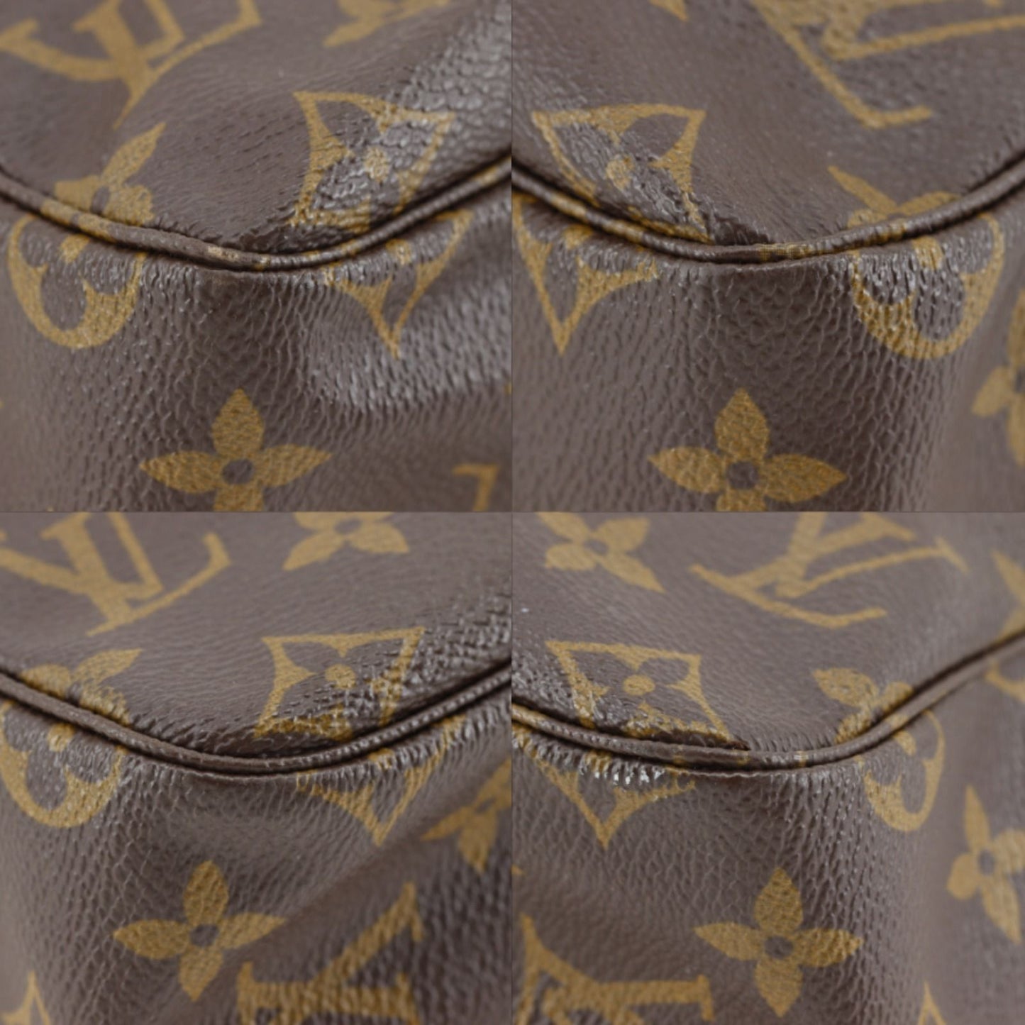 Louis Vuitton Trousse Toilette 28 Vintage Monogram Canvas Brown — view 4