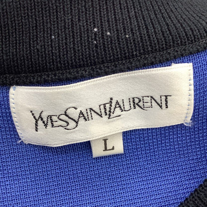 Saint Laurent Yves Dress L Blue — view 3