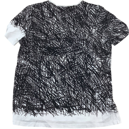 Balenciaga T-Shirt XS Black White — view 2