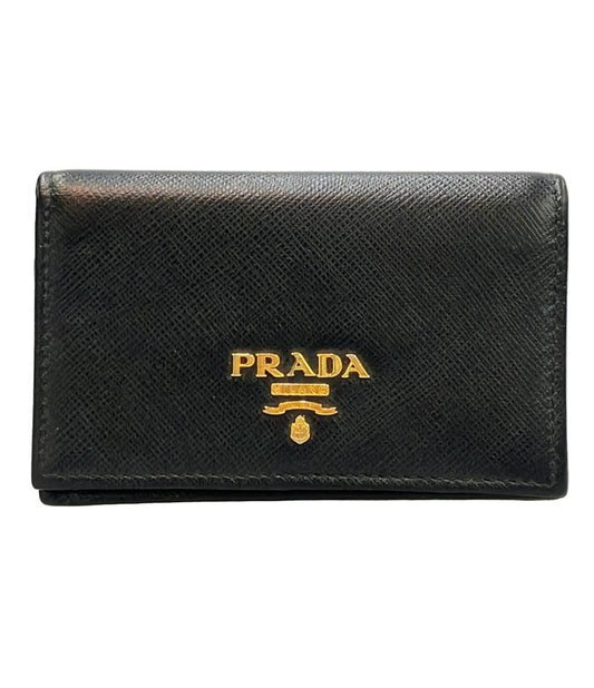 Prada Card Case Business Holder Saffiano