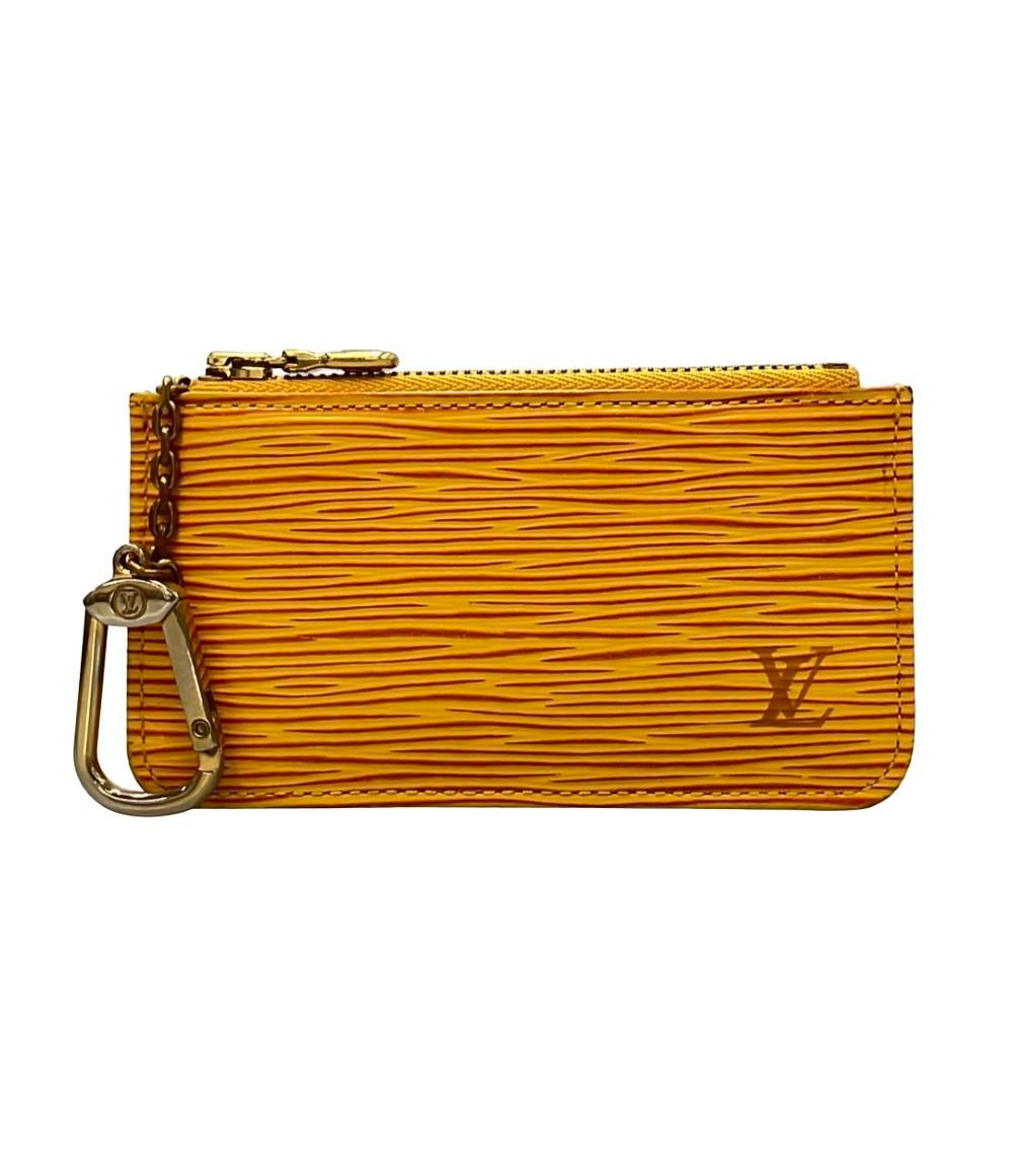 Louis Vuitton Coin Case with Carabiner Pochette Cles Epi