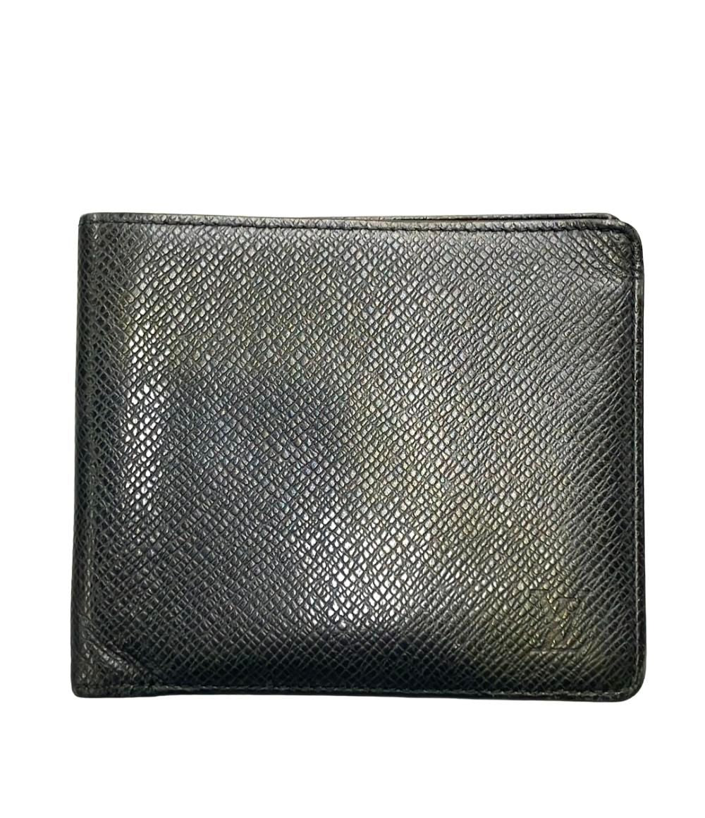 Louis Vuitton Bifold Wallet Portobier Cult Cles Taiga