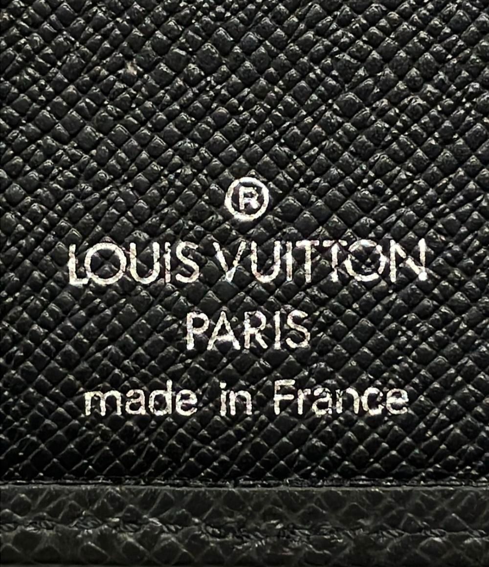 Louis Vuitton Bifold Wallet Portobier Cult Cles Taiga — view 4