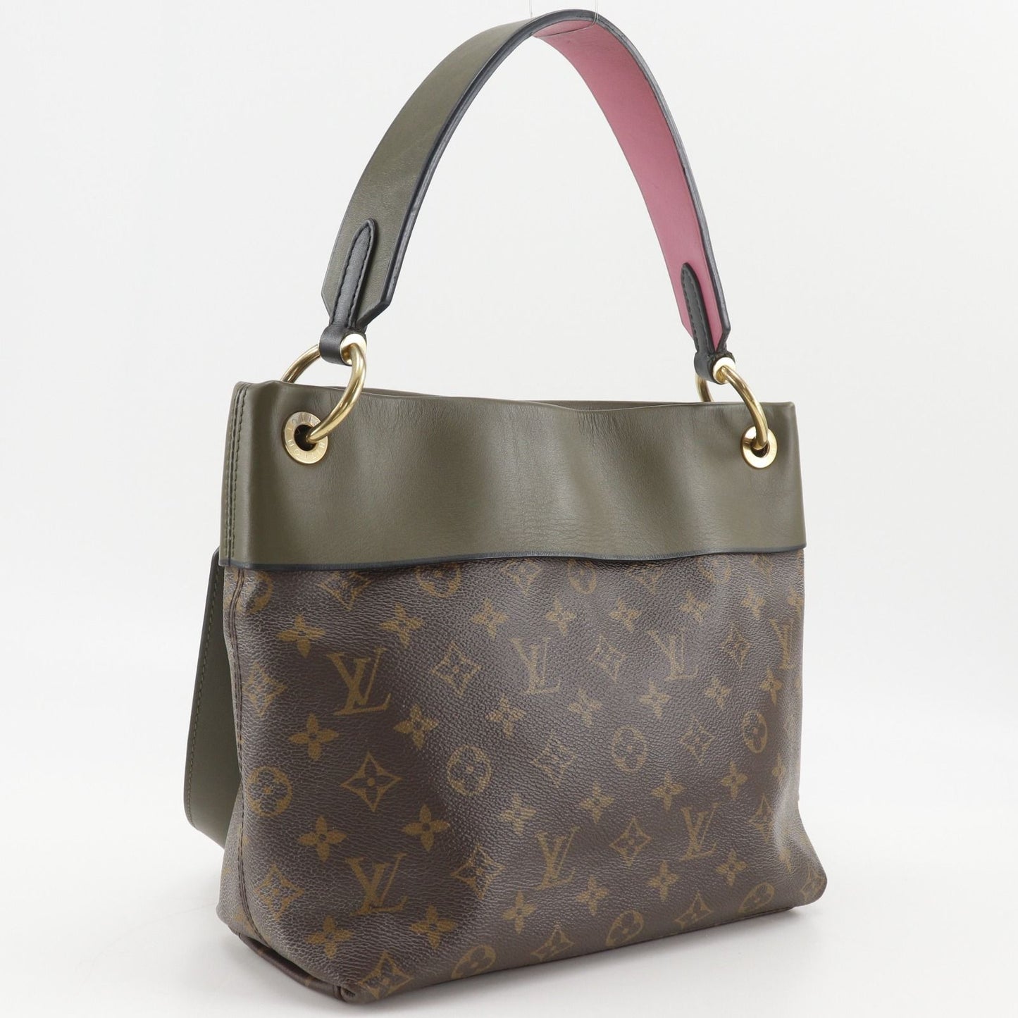 Louis Vuitton Besace 2-Way Monogram Canvas Brown Shoulder Bag — view 3