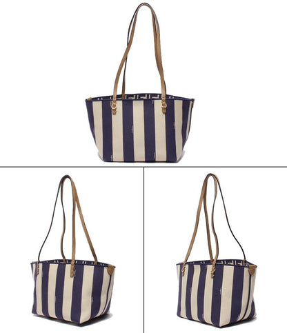Fendi Tote Shoulder Roll Small Reversible Zucca — view 2