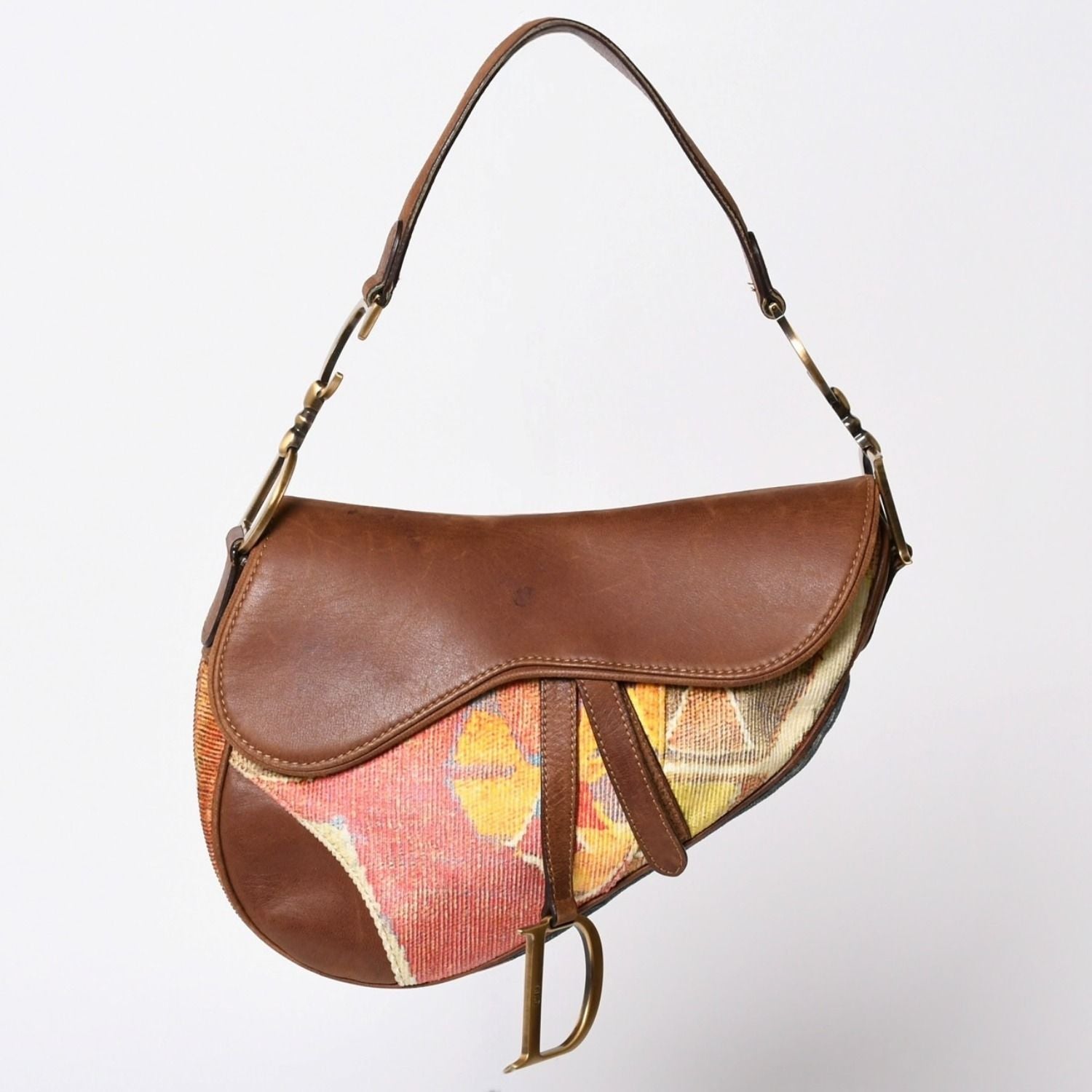 Dior Kilim Saddle Bag Galliano