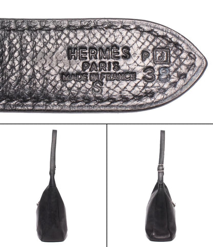 Hermes Shoulder Bag Silver Trim 31 — view 4