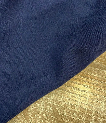 Gucci Tailored Jacket Stretch Viscose Navy Leather 46 — view 8