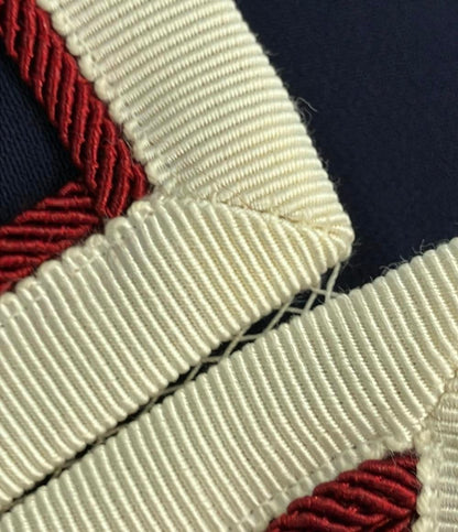 Gucci Tailored Jacket Stretch Viscose Navy Leather 46 — view 7