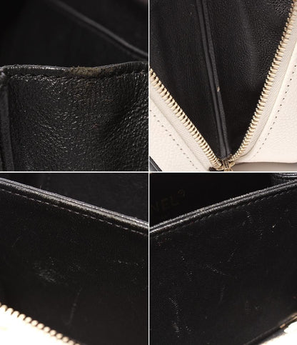 Chanel Chain Shoulder Bag Vanity Crossbody Gold Caviar Leather Quilted CC Logo — view 6