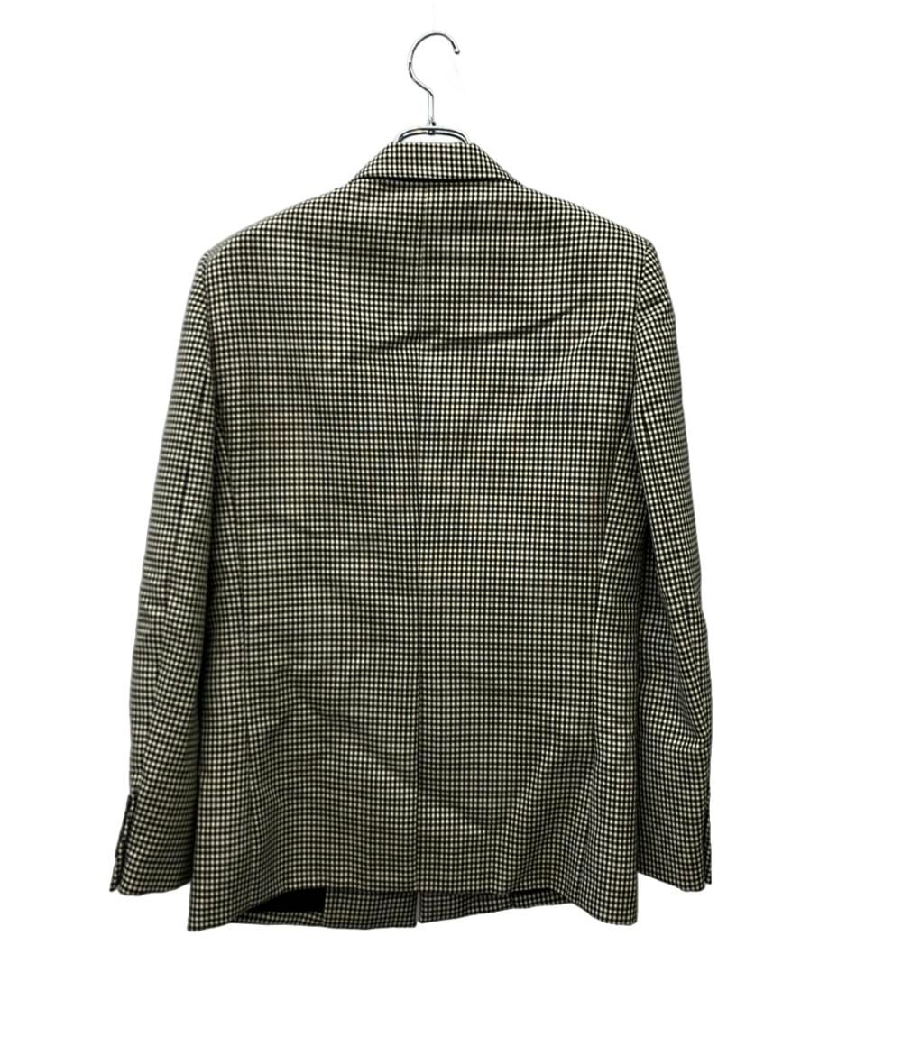 Saint Laurent Tailored Jacket Houndstooth Pattern 46 — view 2