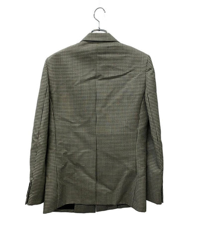 Saint Laurent Tailored Jacket Houndstooth Pattern 46 — view 2