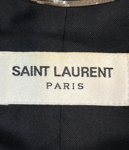 Saint Laurent Tailored Jacket Houndstooth Pattern 46 — view 3