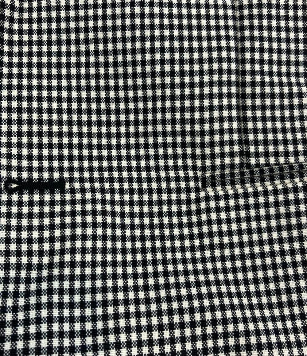 Saint Laurent Tailored Jacket Houndstooth Pattern 46 — view 7