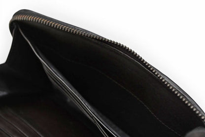 Bottega Veneta Wallet Multi Zip Around Type Imperatore Black — view 8