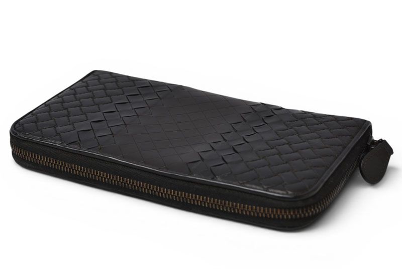 Bottega Veneta Wallet Multi Zip Around Type Imperatore Black — view 2