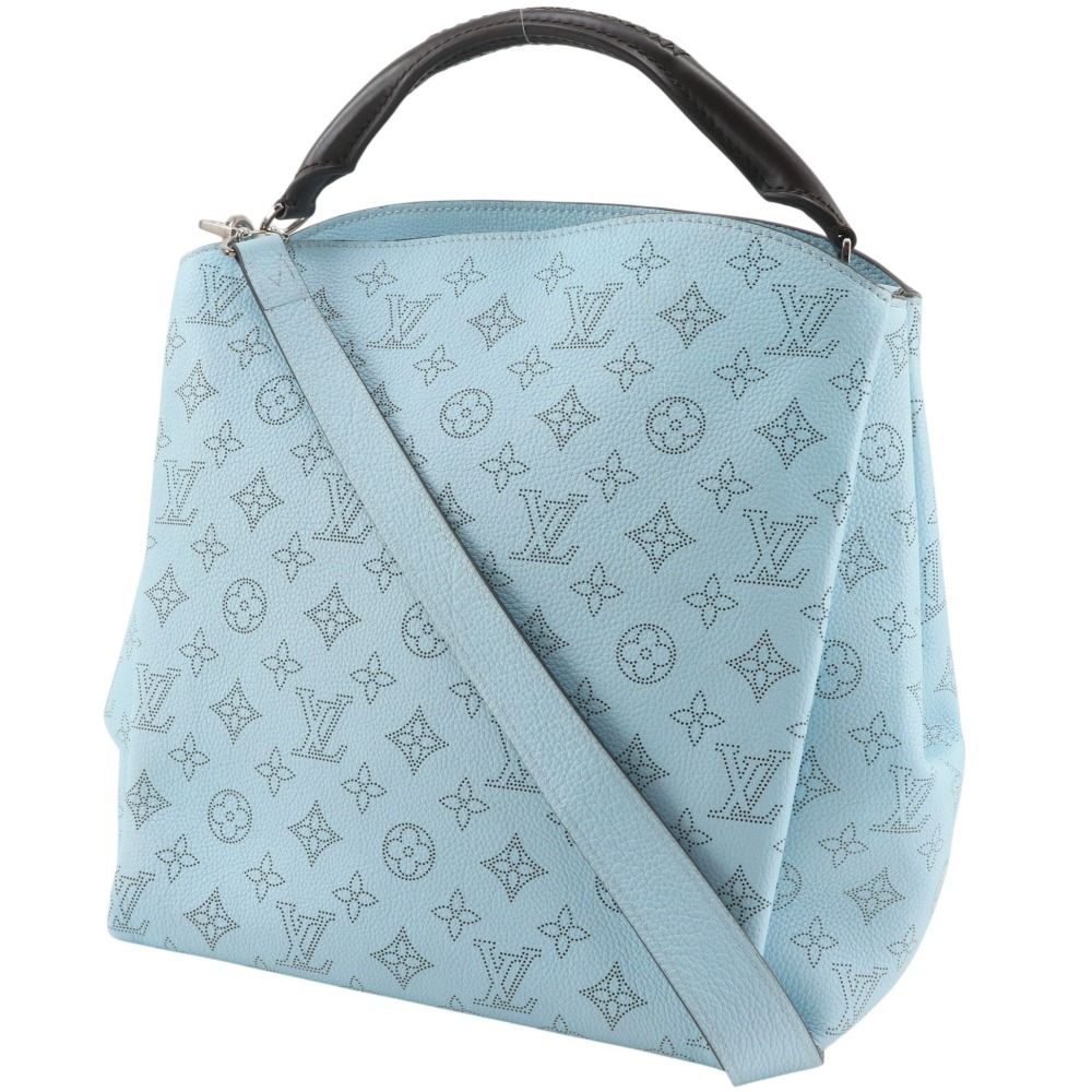 Louis Vuitton Babylon PM Monogram Mahina Shoulder Bag — view 2