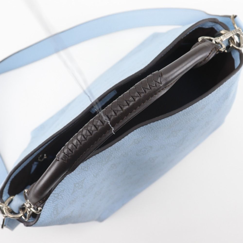 Louis Vuitton Babylon PM Monogram Mahina Shoulder Bag — view 5