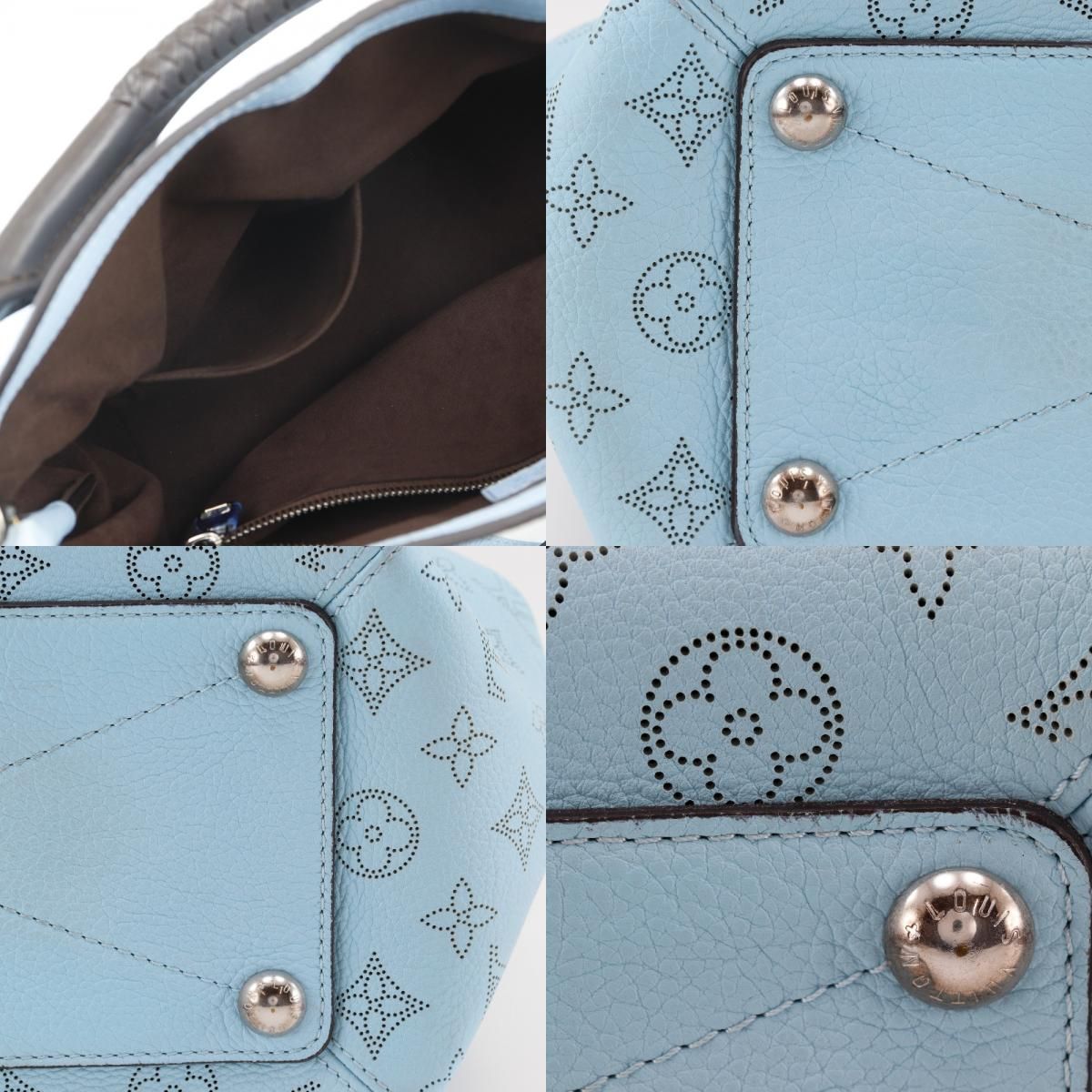 Louis Vuitton Babylon PM Monogram Mahina Shoulder Bag — view 8