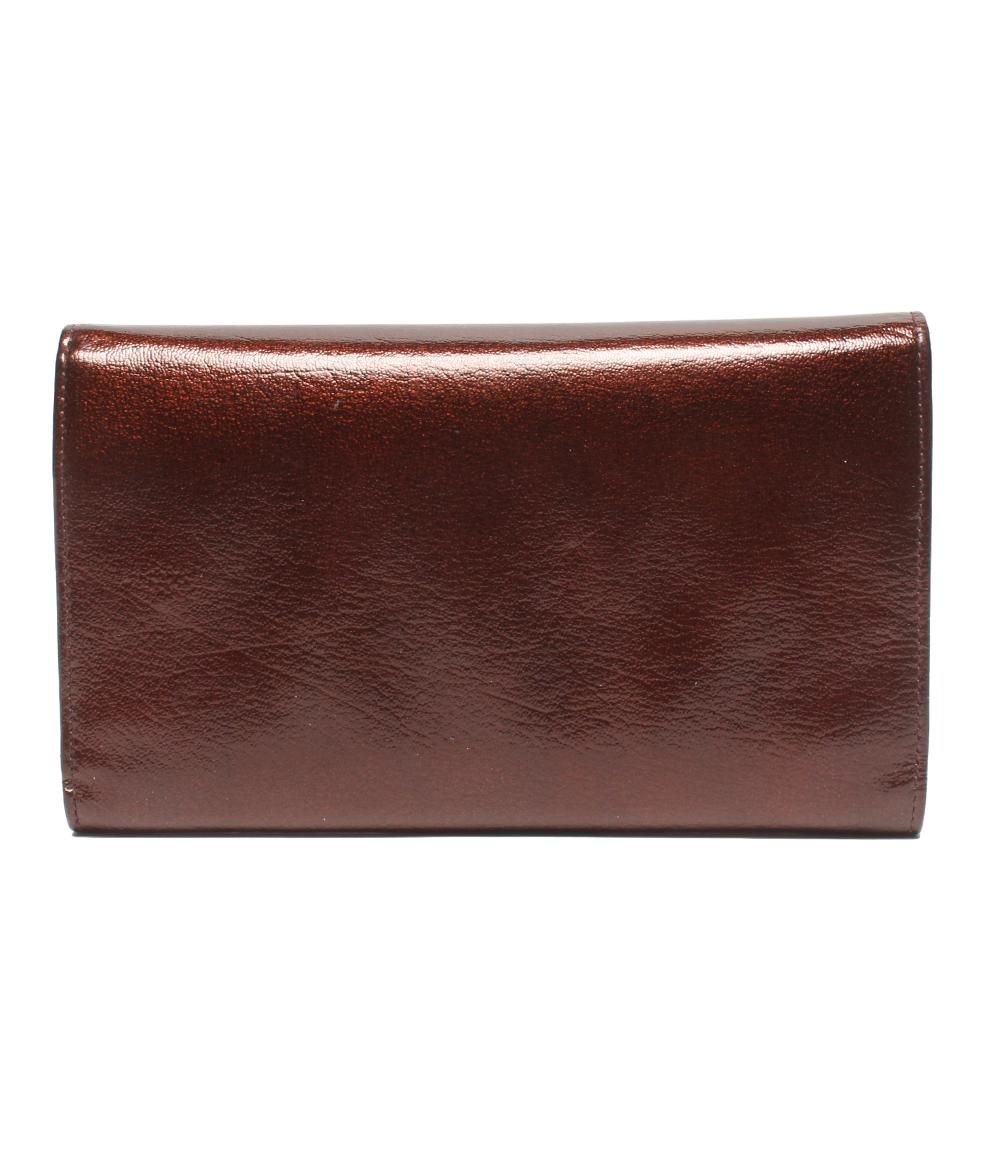 Chanel Patent Leather Wallet Silver — view 2