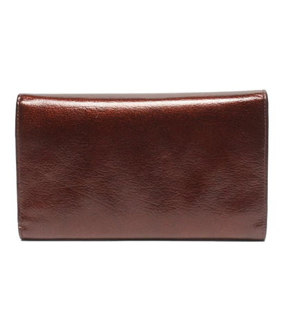 Chanel Patent Leather Wallet Silver — view 2
