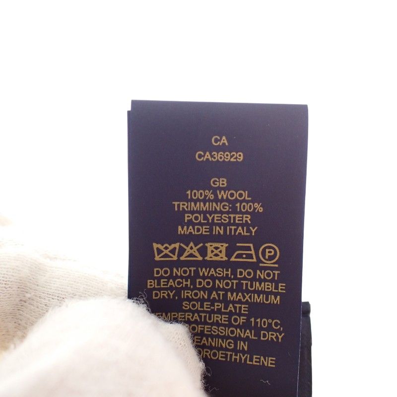 Louis Vuitton Scarf LV Ice Wool Ivory LV White — view 6
