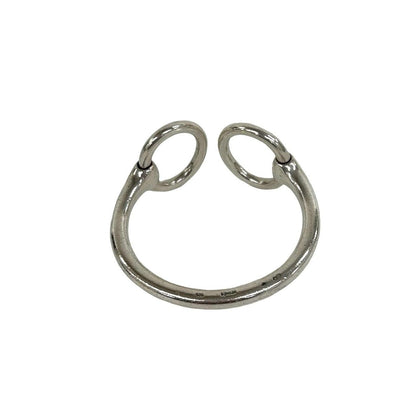 Hermes Nausicaa 925 Sterling Silver Bangle Bracelet — view 7