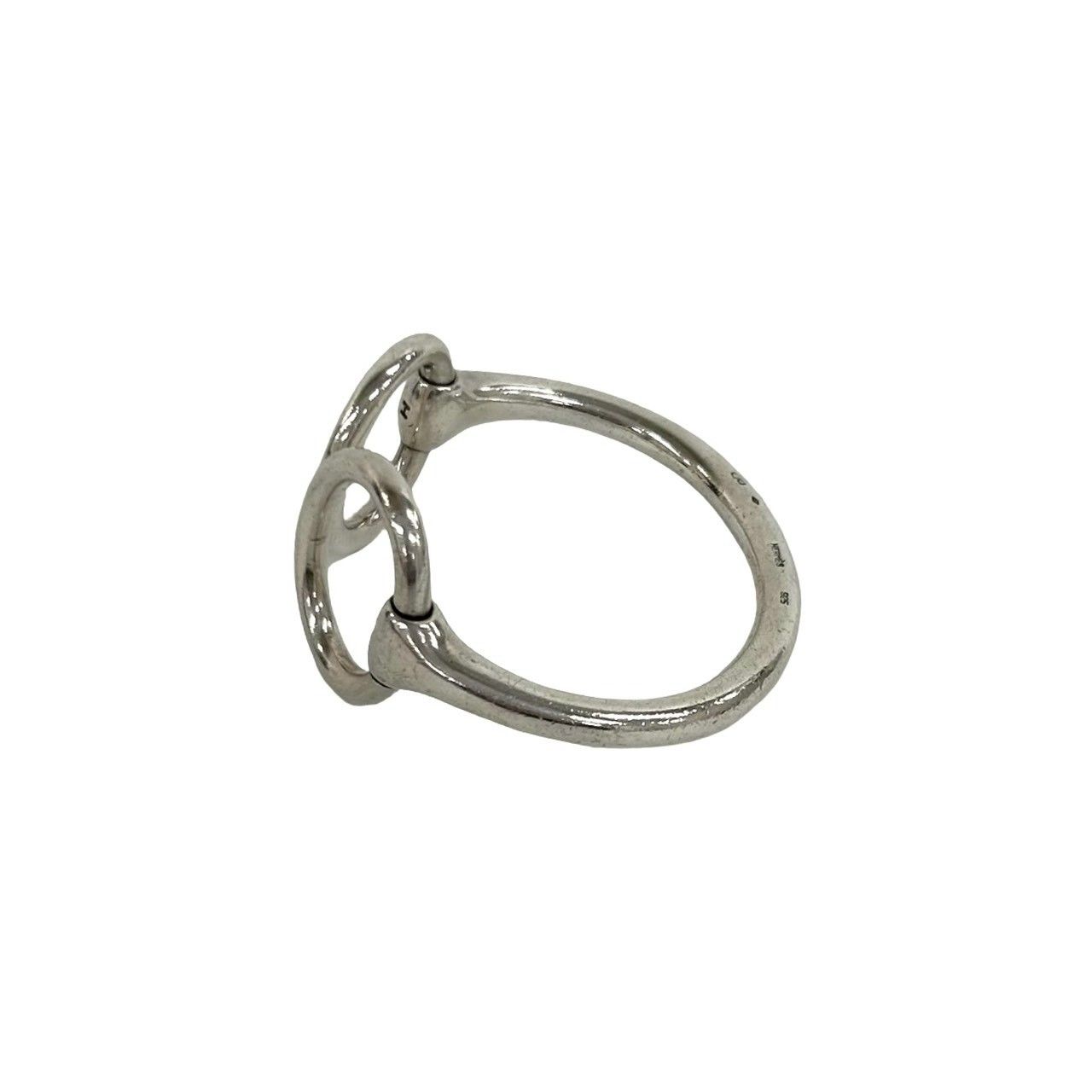 Hermes Nausicaa 925 Sterling Silver Bangle Bracelet — view 5