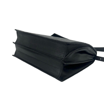 Saint Laurent Yves Vintage Stitch Leather Shoulder Bag Pochette Black — view 8