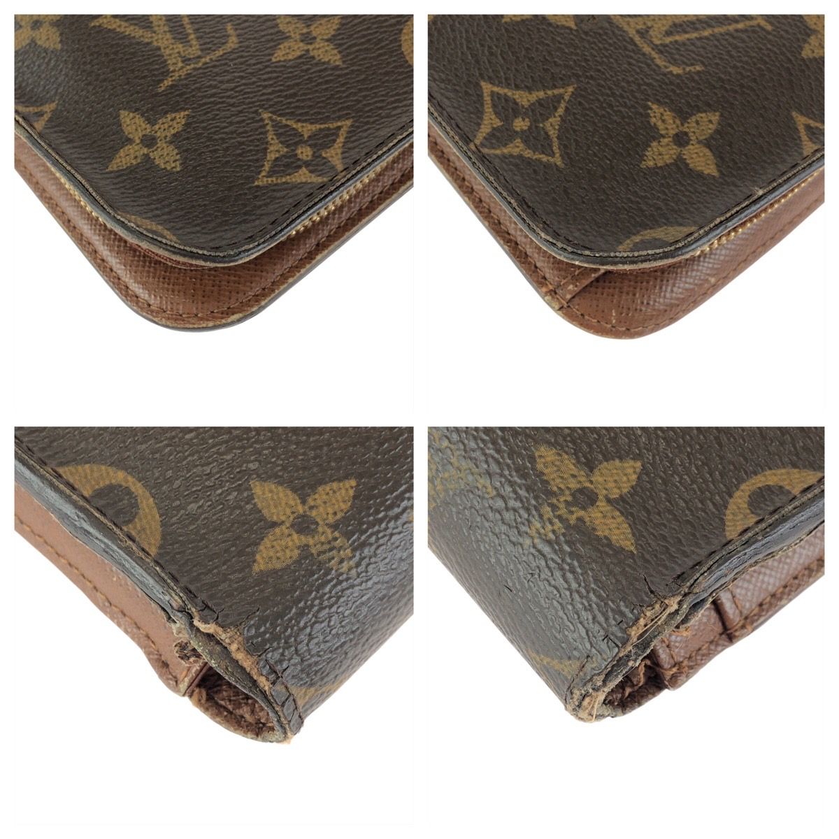 Louis Vuitton Monogram Insolite Brown Gold Wallet Organizer — view 3