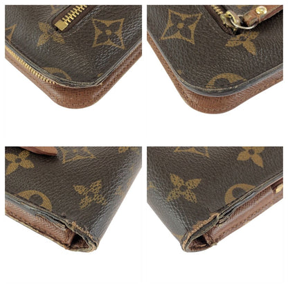 Louis Vuitton Monogram Insolite Brown Gold Wallet Organizer — view 4