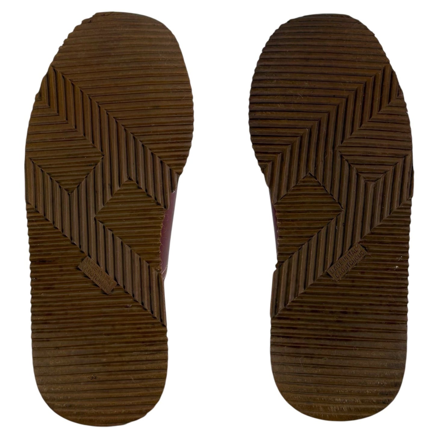 Hermes Quick Low Cut Sneakers Logo Leather Half Bordeaux Wine — view 9