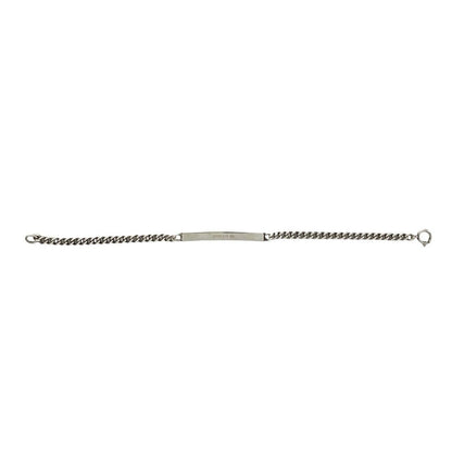 Tiffany & Co ID Chain Bracelet 925 Sterling Silver Bangle — view 6