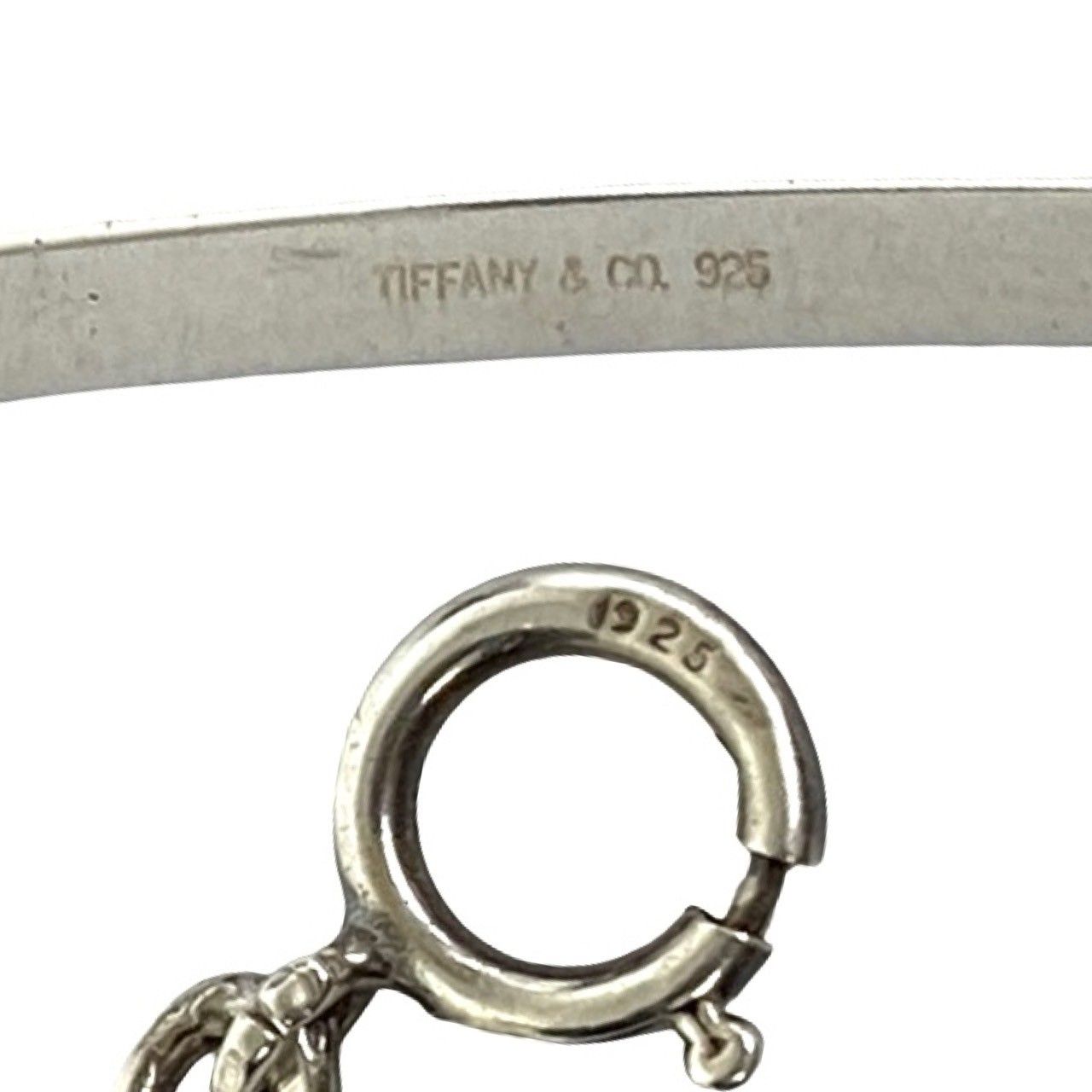 Tiffany & Co ID Chain Bracelet 925 Sterling Silver Bangle — view 3