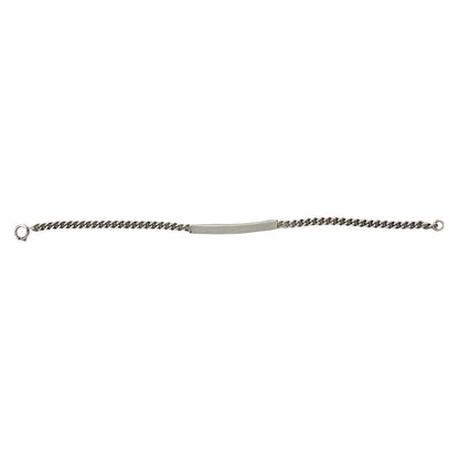 Tiffany & Co ID Chain Bracelet 925 Sterling Silver Bangle — view 5