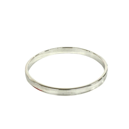 Tiffany & Co Narrow Bangle 925 Sterling Silver Bracelet — view 6