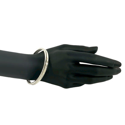 Tiffany & Co Narrow Bangle 925 Sterling Silver Bracelet — view 2