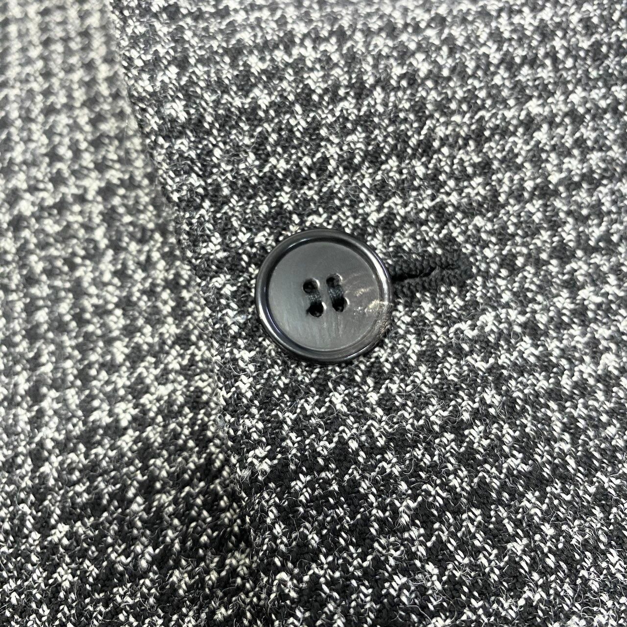 Saint Laurent E8 Tweed Jacket Tailored 36 Gray Wool — view 8